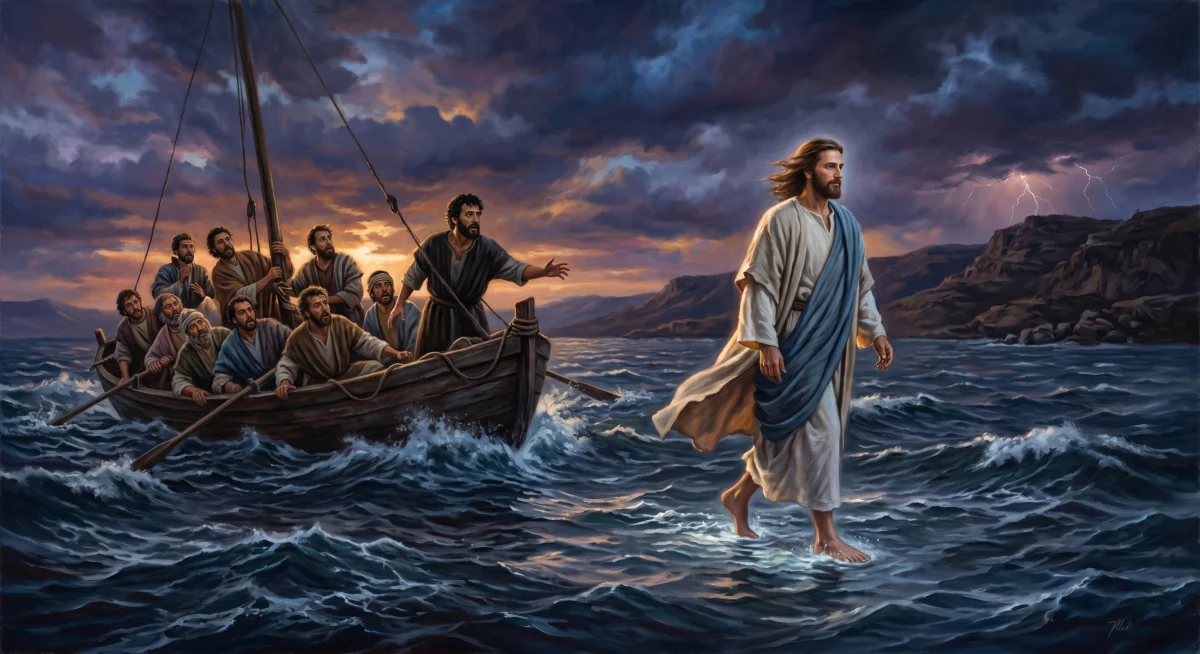 Yesus Berjalan di Atas Air