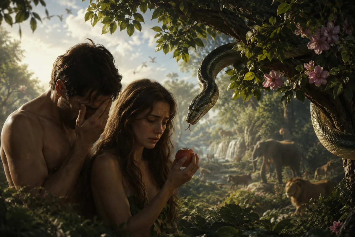 Adam dan Hawa di Taman Eden